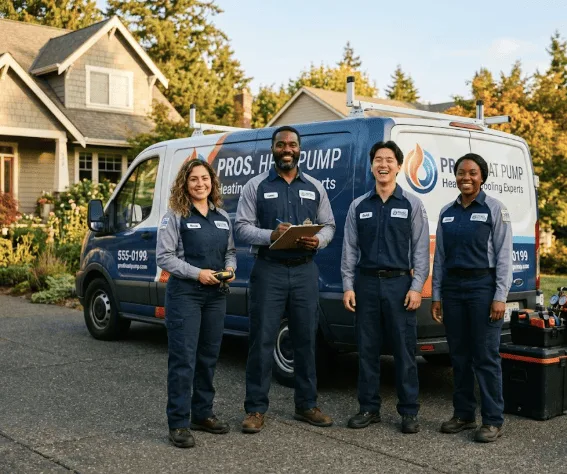 Heat Pump Installation company in Happy, TX